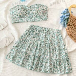 Cute skirt/top set from SHEIN